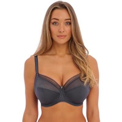 Fantasie Damen Fusion Full Coverage Bügel-BH mit seitlicher Stützfunktion, Slate, 75E Fantasie Damen Fusion Full Coverage Bügel-BH mit seitlicher Stützfunktion, Slate, 75E