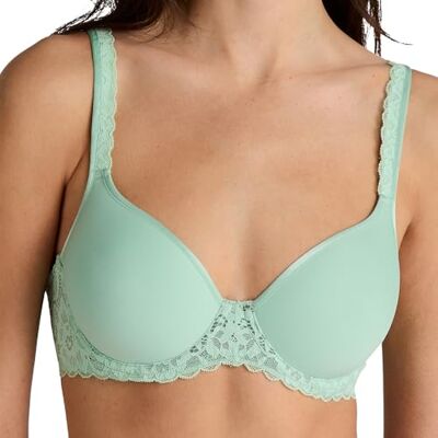 CALIDA Natural Comfort Lace Spacer-BH mit Bügel, Komfort Rücken Damen, 70E, Soft Green CALIDA Natural Comfort Lace Spacer-BH mit Bügel, Komfort Rücken Damen, 70E, Soft Green