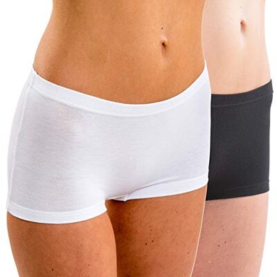 HERMKO 5700 2er Pack Damen Panty aus anschmiegsamer Baumwolle/Elastan HERMKO 5700 2er Pack Damen Panty aus anschmiegsamer Baumwolle/Elastan