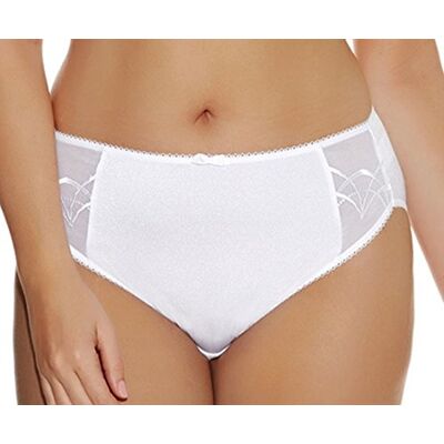 Elomi Damen-Slip, Übergröße, Weiß, Large Elomi Damen-Slip, Übergröße, Weiß, Large
