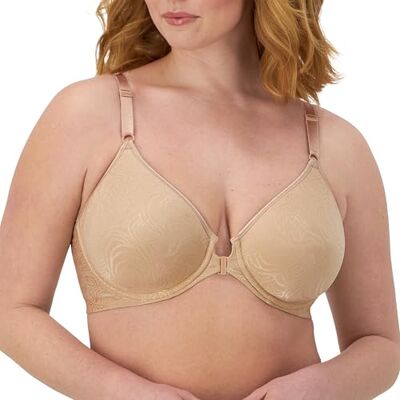 Bali Damen Comfort Revolution Front-Close Shaping Bügel-BH, Hautfarben, 85D Bali Damen Comfort Revolution Front-Close Shaping Bügel-BH, Hautfarben, 85D