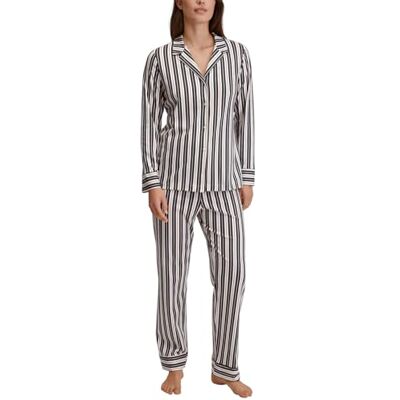 CALIDA Night Lovers Pyjama Damen Charm Cream 44-46 CALIDA Night Lovers Pyjama Damen Charm Cream 44-46
