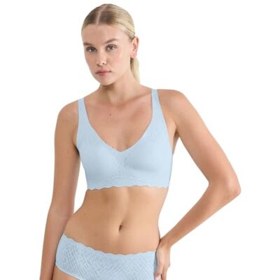 Sloggi Zero Feel Bliss Soft Bra Light Blue Sloggi Zero Feel Bliss Soft Bra Light Blue