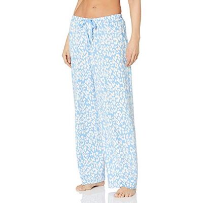 HUE Damen Sleepwell Basic Bedruckte Strick-Performance-Schlafanzughose Pyjamaunterteile, Bella Blue-Animal Shadow, X-Groß HUE Damen Sleepwell Basic Bedruckte Strick-Performance-Schlafanzughose Pyjamaunterteile, Bella Blue-Animal Shadow, X-Groß