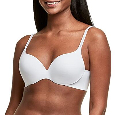 Maidenform Dreamwire Damen Bügel-BH zum Glätten am Rücken, Weiss/opulenter Garten, 80C Maidenform Dreamwire Damen Bügel-BH zum Glätten am Rücken, Weiss/opulenter Garten, 80C