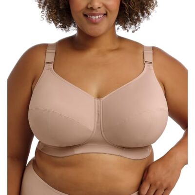 Goddess Damen Plus-Size Celeste Soft Cup Full Coverage Wireless Comfort Bra BH mit voller Abdeckung, Undurchsichtige, Kitz, 100O Goddess Damen Plus-Size Celeste Soft Cup Full Coverage Wireless Comfort Bra BH mit voller Abdeckung, Undurchsichtige, Kitz, 100O
