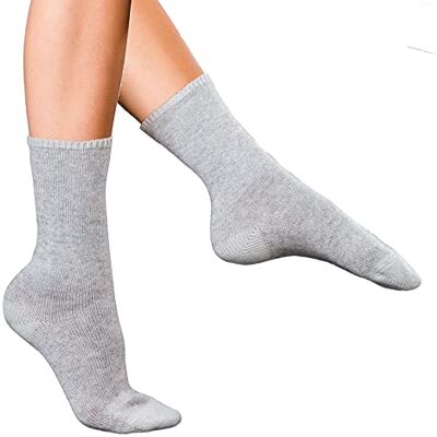 FALKE Damen Socken No. 1 W So Kaschmir einfarbig 1 Paar, Grau Marengo 3391, 37-38 FALKE Damen Socken No. 1 W So Kaschmir einfarbig 1 Paar, Grau Marengo 3391, 37-38