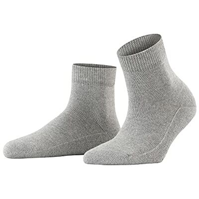 FALKE Damen Stoppersocken Light Cuddle Pads W Hp Baumwolle rutschhemmende Noppen 1 Paar, Grau Mid Grey Melange 3530, 35/38 EU FALKE Damen Stoppersocken Light Cuddle Pads W Hp Baumwolle rutschhemmende Noppen 1 Paar, Grau Mid Grey Melange 3530, 35/38 EU