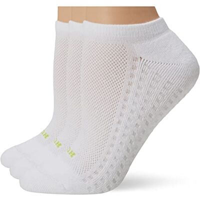 HUE Damen Air Sport 3 Paar No Show Socken Weiß Einheitsgröße HUE Damen Air Sport 3 Paar No Show Socken Weiß Einheitsgröße