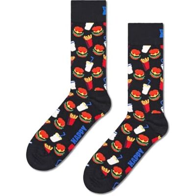Happy Socks Unisex Hamburger Sock Socken (1er Pack) Happy Socks Unisex Hamburger Sock Socken (1er Pack)
