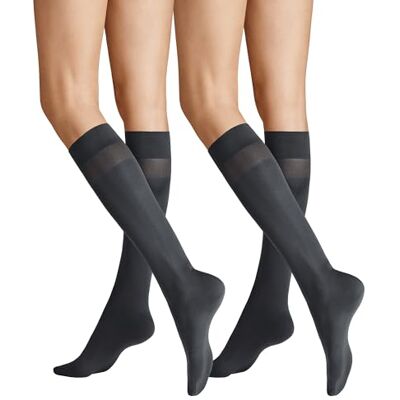 Hudson Damen Kniestrümpfe Simply 40 2-Pack weich 40 Den Hudson Damen Kniestrümpfe Simply 40 2-Pack weich 40 Den