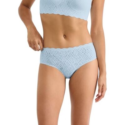 Sloggi Damen Unterhose Zero Feel Bliss Hipster, S, Light Blue Sloggi Damen Unterhose Zero Feel Bliss Hipster, S, Light Blue