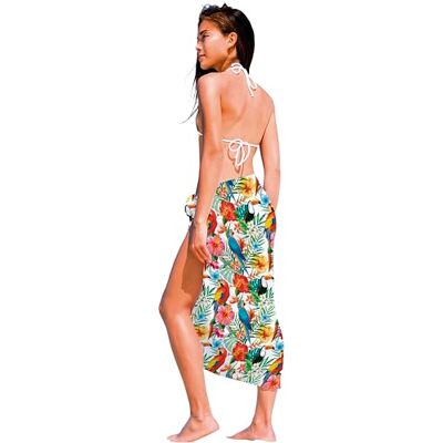FIESTAS GUIRCA Pareo Exotic (150 x 100 cm) Textilschal für Sommerpartys und Abschlussfeiern ideales Accessoire für Hawaii-Feiern und andere Anlässe Erwachsene Damen mehrfarbig FIESTAS GUIRCA Pareo Exotic (150 x 100 cm) Textilschal für Sommerpartys und Abschlussfeiern ideales Accessoire für Hawaii-Feiern und andere Anlässe Erwachsene Damen mehrfarbig