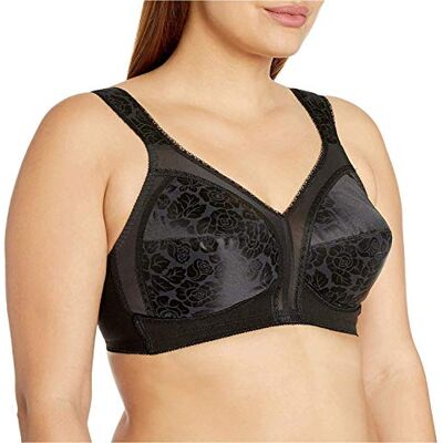 Playtex 18 Stunden original, Komfortband, ohne Bügel BH Gr. 100E, schwarz Playtex 18 Stunden original, Komfortband, ohne Bügel BH Gr. 100E, schwarz