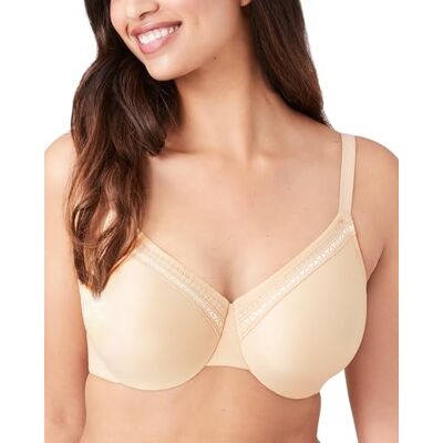 Wacoal Damen Perfect Primer Bügel Demi BH, Undurchsichtige, Sand, 75C Wacoal Damen Perfect Primer Bügel Demi BH, Undurchsichtige, Sand, 75C