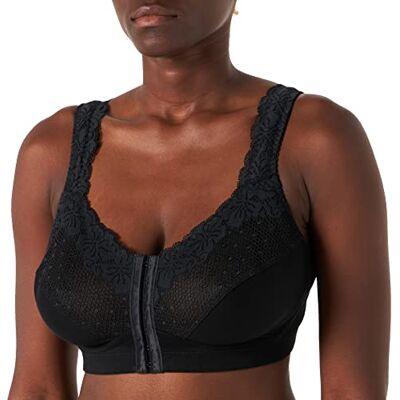 Damart BH offen vorne Damen, Schwarz (schwarz)., 100D Damart BH offen vorne Damen, Schwarz (schwarz)., 100D