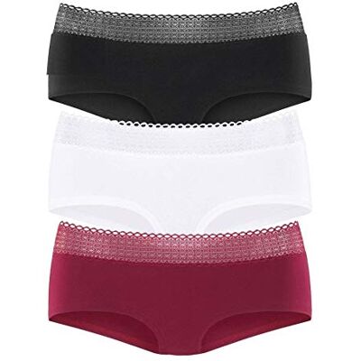S. Oliver Damen Dd-505hpa Hipster-Höschen (3er Pack) S. Oliver Damen Dd-505hpa Hipster-Höschen (3er Pack)