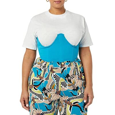 TEREA Korsett für Damen, Kennedy French Terry, Emaille-Blau, Größe S TEREA Korsett für Damen, Kennedy French Terry, Emaille-Blau, Größe S