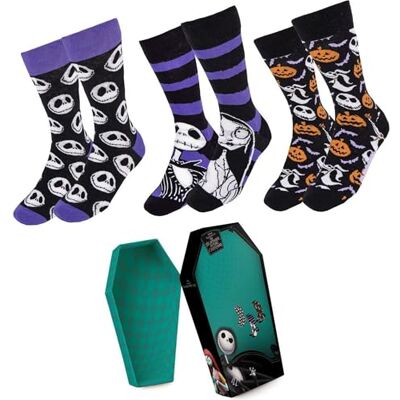 CERDÁ LIFE'S LITTLE MOMENTS Unisex socken Pesadilla Antes de Navidad Socken Nightmare Before Christmas, bunt, 38-45 CERDÁ LIFE'S LITTLE MOMENTS Unisex socken Pesadilla Antes de Navidad Socken Nightmare Before Christmas, bunt, 38-45