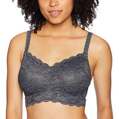 Cosabella Damen NSN Curvy Soft Bra Sweetie BH Grau (Anthracite) Large Cosabella Damen NSN Curvy Soft Bra Sweetie BH Grau (Anthracite) Large