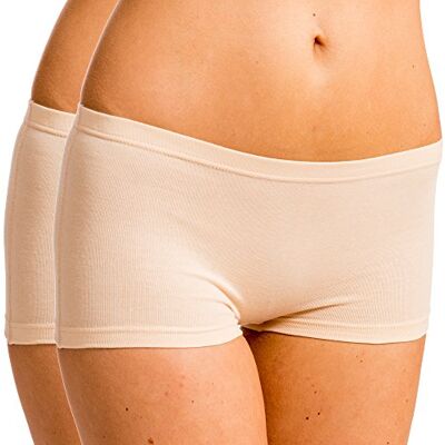 HERMKO 5700 2er Pack Damen Panty aus anschmiegsamer Baumwolle/Elastan HERMKO 5700 2er Pack Damen Panty aus anschmiegsamer Baumwolle/Elastan