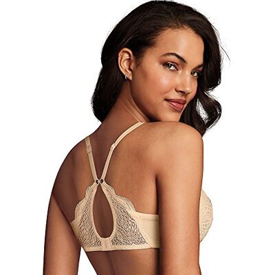 Maidenform Damen Push-Up BH Comfort Devotion-Lace Back Bra, Latte Lift, 70A Maidenform Damen Push-Up BH Comfort Devotion-Lace Back Bra, Latte Lift, 70A
