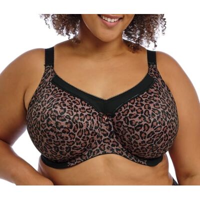 Goddess Damen Kayla Bügel Vollschalen BH mit voller Abdeckung, Durchsichtig, Leopardenmuster/dunkel, 75FF Goddess Damen Kayla Bügel Vollschalen BH mit voller Abdeckung, Durchsichtig, Leopardenmuster/dunkel, 75FF
