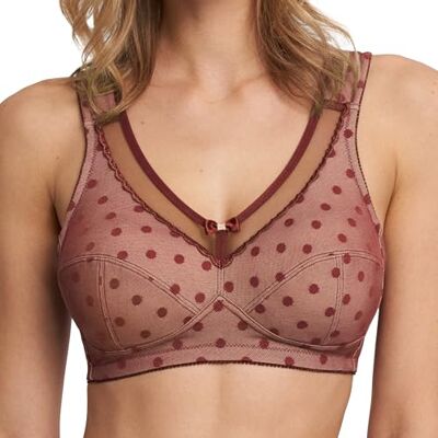 Susa BH Damen ohne Bügel Limited I Damen-BHS mit genähten Cups & Stützblenden I 3-teilige Schnittführung Susa BH Damen ohne Bügel Limited I Damen-BHS mit genähten Cups & Stützblenden I 3-teilige Schnittführung