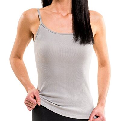 HERMKO 1560 3er Pack Damen Träger Top aus Bio-Baumwolle,Farbe:weiß;Größe:36/38 (S) HERMKO 1560 3er Pack Damen Träger Top aus Bio-Baumwolle,Farbe:weiß;Größe:36/38 (S)
