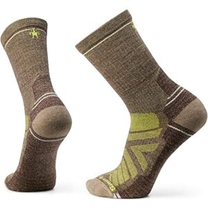 Smartwool Unisex Hike Light Cushion Crew Socken, Military Olive/Fossil, L Smartwool Unisex Hike Light Cushion Crew Socken, Military Olive/Fossil, L