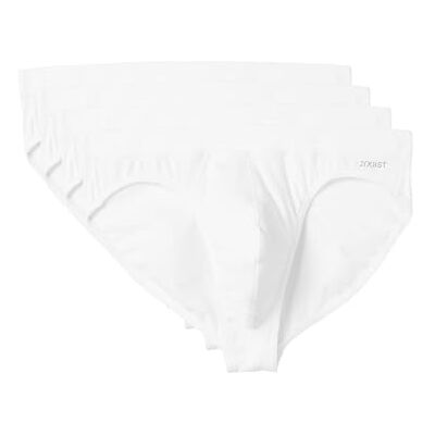 2(X)IST )IST)ist)IST Herren-Bikini-Slip, Baumwolle, Stretch, 4er-Pack, Weiss/opulenter Garten, X-Large 2(X)IST )IST)ist)IST Herren-Bikini-Slip, Baumwolle, Stretch, 4er-Pack, Weiss/opulenter Garten, X-Large