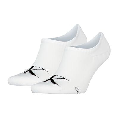 Calvin Herren Organic Cotton High Cut Monogram Footie Sock (2er Pack) Calvin Herren Organic Cotton High Cut Monogram Footie Sock (2er Pack)