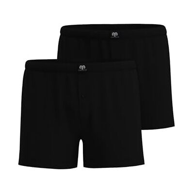 Ceceba Herren Boxershort, Baumwolle, Single Jersey, navy-red, gestreift, mit Eingriff, 2er Pack Ceceba Herren Boxershort, Baumwolle, Single Jersey, navy-red, gestreift, mit Eingriff, 2er Pack