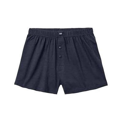 H.I.S Herren Weiter Boxer Baumwoll-Mix, Weich, elastisch & formstabil, Komfortbund, Weiter Schnitt mit Eingriff & Knopfleiste H.I.S Herren Weiter Boxer Baumwoll-Mix, Weich, elastisch & formstabil, Komfortbund, Weiter Schnitt mit Eingriff & Knopfleiste