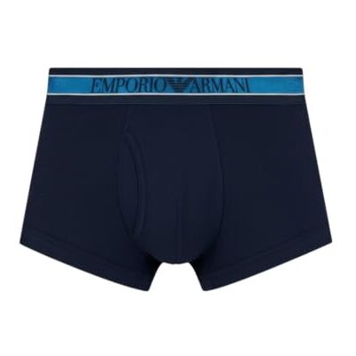 Giorgio Armani Men's MEGA Elastic Trunk Blue XL Giorgio Armani Men's MEGA Elastic Trunk Blue XL