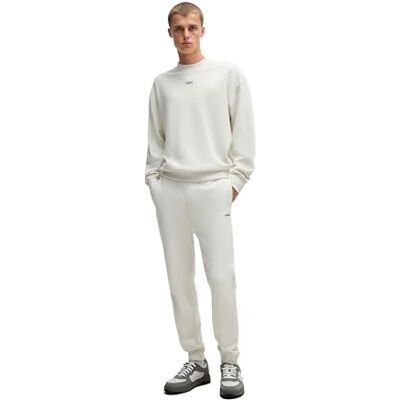 HUGO Herren Dayote232 Jogginghose aus Baumwoll-Terry mit kontrastfarbenem Logo HUGO Herren Dayote232 Jogginghose aus Baumwoll-Terry mit kontrastfarbenem Logo