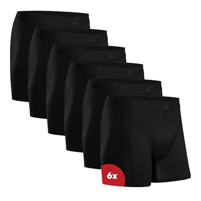 DANISH ENDURANCE Bambus Boxershorts Herren, Atmungsaktiv, 6er & 10er Pack Bambus Boxershorts, Etikettfrei, Superweich, Atmungsaktiv & Geruchshemmend mit sicherem Sitz, für Alltag, Arbeit & Reisen DANISH ENDURANCE Bambus Boxershorts Herren, Atmungsaktiv, 6er & 10er Pack Bambus Boxershorts, Etikettfrei, Superweich, Atmungsaktiv & Geruchshemmend mit sicherem Sitz, für Alltag, Arbeit & Reisen