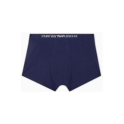 Giorgio Armani Men's Hidden Logoband Trunk Blue L Giorgio Armani Men's Hidden Logoband Trunk Blue L