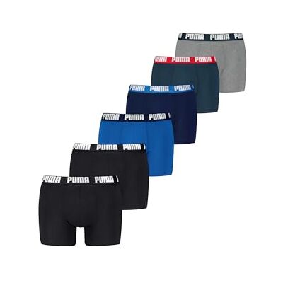 Puma Boxer Boxershorts Men Herren Everyday Unterhose Unterwäsche 6er Pack Puma Boxer Boxershorts Men Herren Everyday Unterhose Unterwäsche 6er Pack