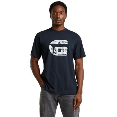G-STAR Men's G icon gr r t, Size: M, Color Blue G-STAR Men's G icon gr r t, Size: M, Color Blue