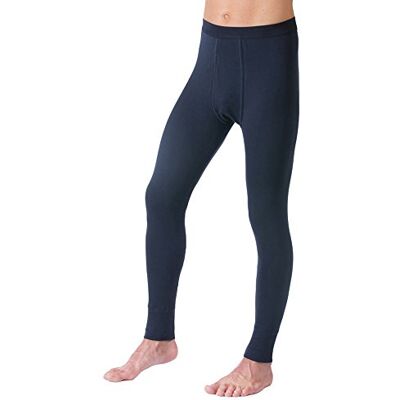 HERMKO 3540 Herren Lange Unterhosen mit Eingriff und Weichbund aus 100% Bio-Baumwolle in Feinripp HERMKO 3540 Herren Lange Unterhosen mit Eingriff und Weichbund aus 100% Bio-Baumwolle in Feinripp
