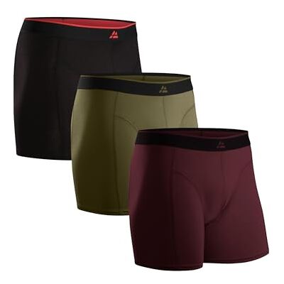 DANISH ENDURANCE Bambus Boxershorts Herren, Mit Eingriff, 3er & 6er Pack Bambus Boxershorts mit Eingriff, Geruchshemmend & Atmungsaktiv, Scheuerfrei, für Alltag, Arbeit & Reisen DANISH ENDURANCE Bambus Boxershorts Herren, Mit Eingriff, 3er & 6er Pack Bambus Boxershorts mit Eingriff, Geruchshemmend & Atmungsaktiv, Scheuerfrei, für Alltag, Arbeit & Reisen