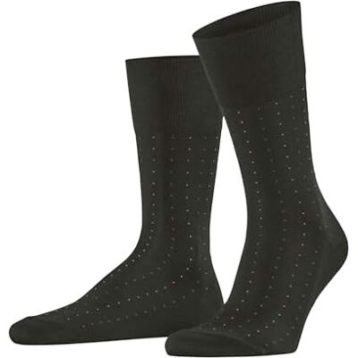 FALKE Herren Socken Tiago Dotted Line M So Fil d´Écosse Baumwolle gemustert 1 Paar, Braun Brown 5930, 41-42 FALKE Herren Socken Tiago Dotted Line M So Fil d´Écosse Baumwolle gemustert 1 Paar, Braun Brown 5930, 41-42