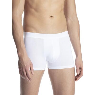 CALIDA Cotton Code Boxershorts Herren Weiss 46-48 CALIDA Cotton Code Boxershorts Herren Weiss 46-48