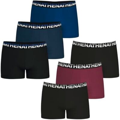 Athena - Unverzichtbare Boxershorts für Herren- bequem und atmungsaktiv- atmungsaktive Stretch-Baumwolle- Oeko-TEX Standard 100-Label Athena - Unverzichtbare Boxershorts für Herren- bequem und atmungsaktiv- atmungsaktive Stretch-Baumwolle- Oeko-TEX Standard 100-Label