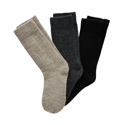 Damart Herren Lot 3 paires de chaussettes unies Thermolactyl. Freizeitsocken, Multicolore Noir, Normal Damart Herren Lot 3 paires de chaussettes unies Thermolactyl. Freizeitsocken, Multicolore Noir, Normal