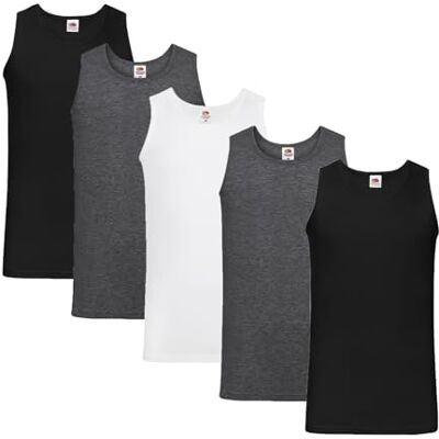 Fruit of the Loom Herren Unterhemd Athletic M L XL XXL 3XL 4XL 5XL auch Farbsets (1er/5erPack) Fruit of the Loom Herren Unterhemd Athletic M L XL XXL 3XL 4XL 5XL auch Farbsets (1er/5erPack)