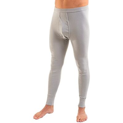 HERMKO 3540 Herren Lange Unterhosen mit Eingriff und Weichbund aus 100% Bio-Baumwolle in Feinripp HERMKO 3540 Herren Lange Unterhosen mit Eingriff und Weichbund aus 100% Bio-Baumwolle in Feinripp