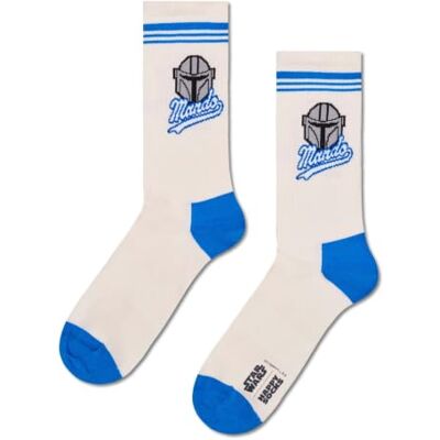 Happy Socks Star Wars Socken und Geschenkboxen mit Ahsoka, Grogu, Mandalorianer, Darth Vader, Yoda und mehr, 36-40 & 41-46 Happy Socks Star Wars Socken und Geschenkboxen mit Ahsoka, Grogu, Mandalorianer, Darth Vader, Yoda und mehr, 36-40 & 41-46