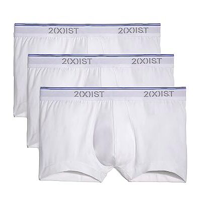 2(X)IST )IST)ist)IST Herren-Badehose, Baumwolle, Stretch, 3er-Pack, Weiß/Weiß/Weiß, X-Large 2(X)IST )IST)ist)IST Herren-Badehose, Baumwolle, Stretch, 3er-Pack, Weiß/Weiß/Weiß, X-Large